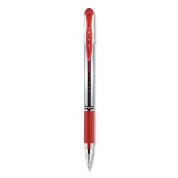 uni-ball® Signo Grip Gel Pen, Stick, Medium 0.7 Mm, Red Ink, Silver-red Barrel, Dozen freeshipping - TVN Wholesale